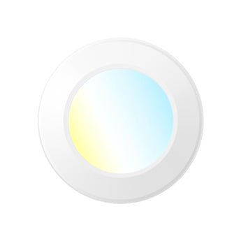 5/6 Inch LED Disk Lights,Flush Mount Ceiling Disc Light, Selectable CCT, 1100 Lumens - 2
