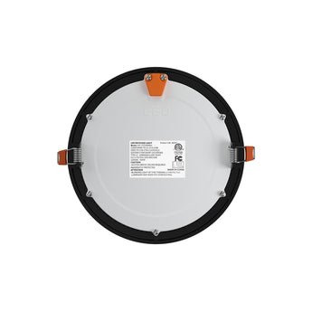 7 Inch Recessed LED Lighting, Slim Design, Selectable CCT, 1300 Lumens, Black Trim - 4
