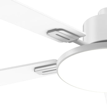 Amico 52" Downrod Mount Smart Ceiling Fan with Light, 3CCT Dimmable, 6 Speeds, Reversible DC Motor, Remote APP Alexa Control, Quiet for Home Bedroom Living Room, Black - 20