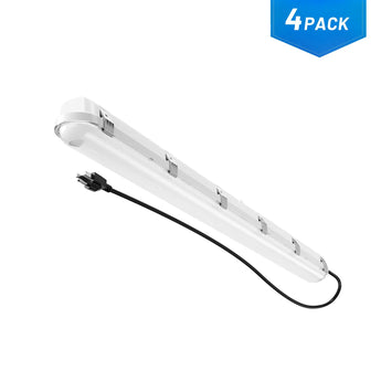 LED Vapor Tight Light, 50W Adjustable 6600LM, 5000K, 0-10V Dimmable, IP65 Waterproof, 100-277V-9