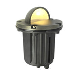 Low Voltage Brass In - Ground Well Light, Antique Bronze MR16 Landscape Recessed Light Fixture, Waterproof Outdoor Uplight - 2