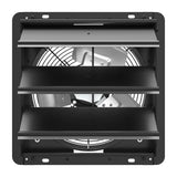 Shutter Exhaust Fan 8-Speed , 1238 CFM DC Vent Fan with Thermostat Humidity Control for Attic Garage Chicken Coop-16