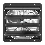 Shutter Exhaust Fan 8-Speed , 1238 CFM DC Vent Fan with Thermostat Humidity Control for Attic Garage Chicken Coop-24