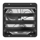 Shutter Exhaust Fan Wall Mounted with EC Motors and Remote Control, Timer, 8 Speeds, 850CFM, Low Noise, Easy to Install, Plug in Ventilation Fan for Garages, Shops, Greenhouse, Attic-24