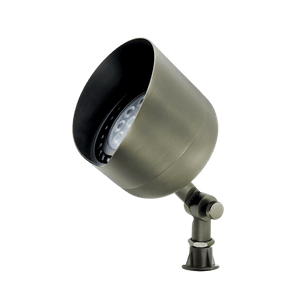 Solid Brass Low Voltage Landscape Spotlight, Antique Bronze PAR36 Floodlight for Up - Lighting & Directional Lighting, IP65 Waterproof & ETL Listed (Lamp Not Included) - 1
