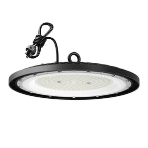 UFO LED High Bay, 21,000LM 5000K, UL Listed, Replaces 650W MH/HPS, US Hook & 5' Cable-1