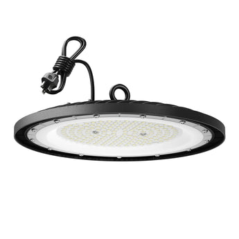UFO LED High Bay, 21,000LM 5000K, UL Listed, Replaces 650W MH/HPS, US Hook & 5' Cable-1