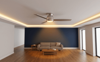 Best Ceiling Fans for Low Ceilings: Flush-Mount Options Under 12 Inches - Amicolight