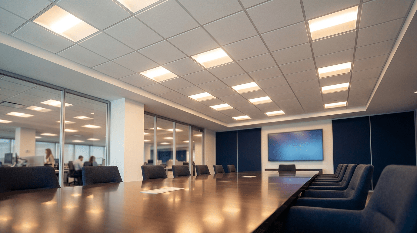 Conference Room Lighting: Panel & Troffer Solutions for Productive Mee ...