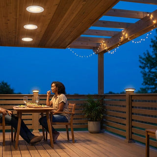 Deck Lighting Ideas: Post Caps, Step Lights & Recessed Options - Amicolight