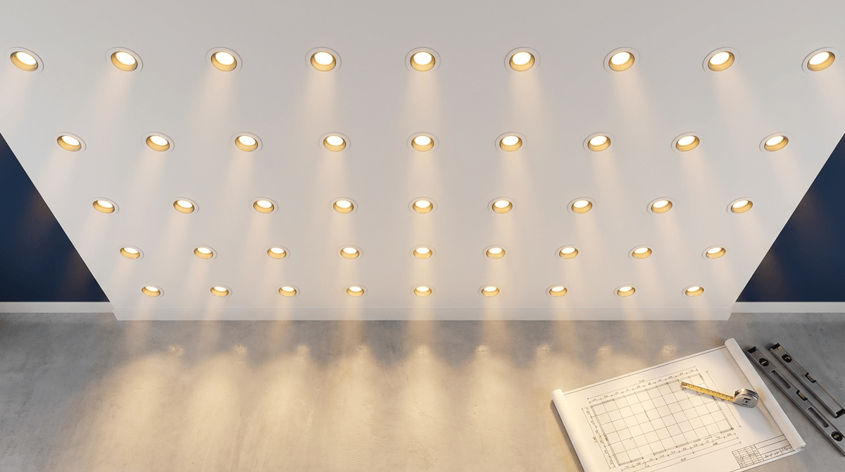 Recessed Lighting Layout Rules: Spacing, Placement & Pattern Guide ...