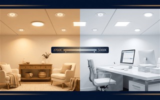 LED Color Temperature Guide: Choosing Between 2700K Warm White and 5000K Daylight - Amicolight