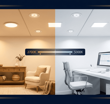 LED Color Temperature Guide: Choosing Between 2700K Warm White and 5000K Daylight - Amicolight