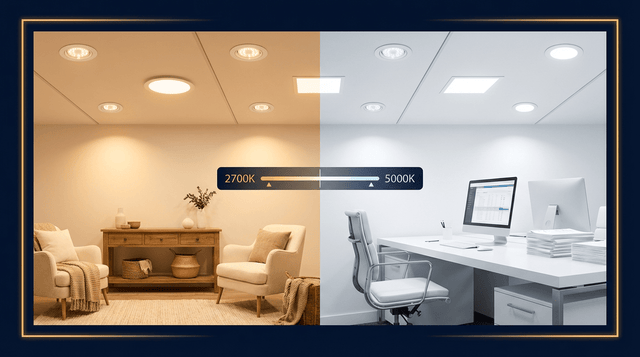 LED Color Temperature Guide: Choosing Between 2700K Warm White and 500 ...