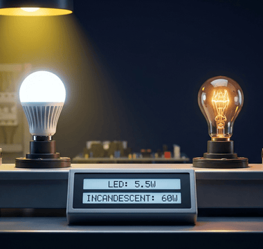 LED vs Incandescent Bulbs: Energy Savings, Cost & Light Quality Compared - Amicolight