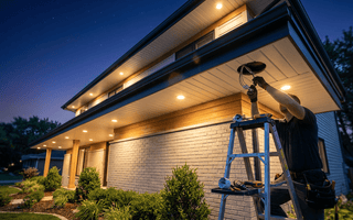 Soffit Lighting: How to Install Recessed Lights in Exterior Soffits - Amicolight