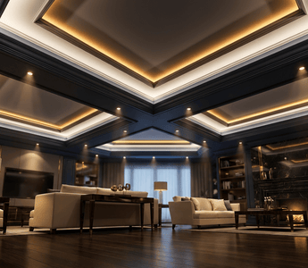 Tray Ceiling Lighting: LED Strips, Recessed Lights & Cove Ideas - Amicolight