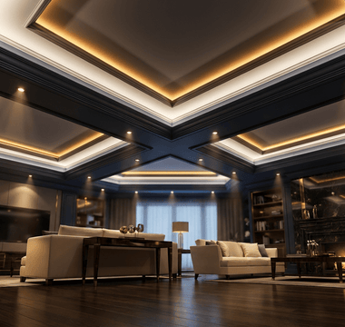 Tray Ceiling Lighting: LED Strips, Recessed Lights & Cove Ideas - Amicolight