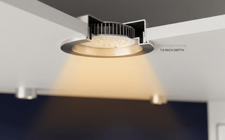 Ultra-Slim Recessed Lights: Low-Profile Solutions for Tight Ceilings - Amicolight