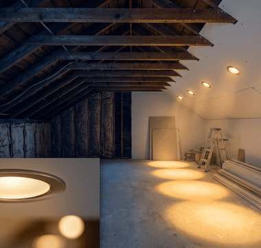 What LED Recessed Lighting Works Best for Basement or Attic Renovations? - Amicolight