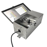 100W Low Voltage Landscape Lighting Transformer - Outdoor Power Supply - 6