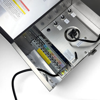 100W Low Voltage Landscape Lighting Transformer - Outdoor Power Supply - 7