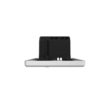 150W LED Dimmer Switch, Single Pole & 3-Way Universal Receptacle, No Neutral Wire Required, Wall Plate & Screws - White-12