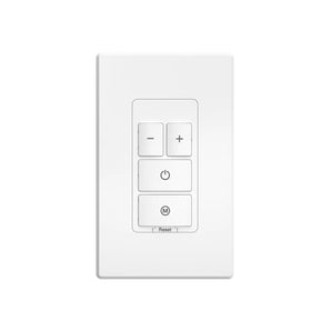 150W/450W Electronic Touch Dimmer Switch with LED Indicator, Single Pole, Wall Plate & Screws - White-1