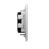 15A Weather Resistant GFCI Outlet with LED Indicator & Wall Plate - White-11