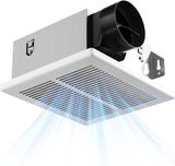 Amico-80 CFM Bathroom Exhaust Fan, 1.0 Sone Low Noise Ventilation Fan, Ceiling Mounted Retrofit-1