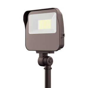 11W/15W/20W/27W LED Flood Lights Outdoor, Power Tunable Floodlight with Knuckle Mount, 3 - CCT Selectable, IP65 Waterproof Security Lights for Yard & Signage, UL Listed - 1