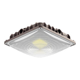 Canopy Light 44W/66W/88W/110W: 17000LM 3 - CCT Selectable - 120 - 277V Power Tunable LED Canopy Lights Outdoor IP65 for Gas Station & Warehouse, UL Premium - 1