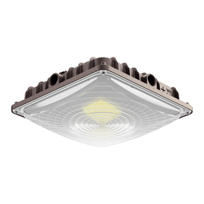 Canopy Light 44W/66W/88W/110W: 17000LM 3 - CCT Selectable - 120 - 277V Power Tunable LED Canopy Lights Outdoor IP65 for Gas Station & Warehouse, UL Premium - 1