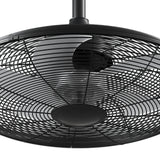 20" Outdoor Waterproof Gazebo Ceiling Fan, Remote & App Control, Reversible, Dimmable, Plug-In Hook Mount-16
