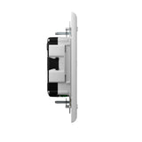 20A Weather Resistant GFCI Outlet with LED Indicator, Wall Plate & Screws - White-10