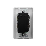 20A Weather Resistant GFCI Outlet with LED Indicator & Wall Plate - White-12