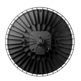 210W UFO LED High Bay Light, Large Ø14.1" 4 - Wattage Tunable, 32000LM Shop Light - 3