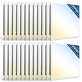 2x2 LED Flat Panel Lights, Adjustable, 0 - 10V Dimmable, 3CCT, 5000 Lumens - 8