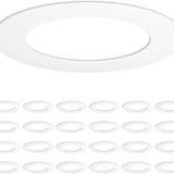 Goof Ring for 6 Inch Recessed Lights, Can Light Trim Ring Cover, 8.6" Outer Diameter, 6.2" Inner Diameter - 3
