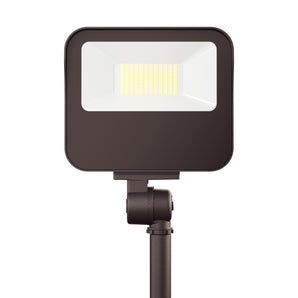 11W/15W/20W/27W LED Flood Lights Outdoor, Power Tunable Floodlight with Knuckle Mount, 3 - CCT Selectable, IP65 Waterproof Security Lights for Yard & Signage, UL Listed - 2