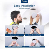 3 Inch Recessed LED Lighting, Slim Design, Selectable CCT, 500 Lumens - 8