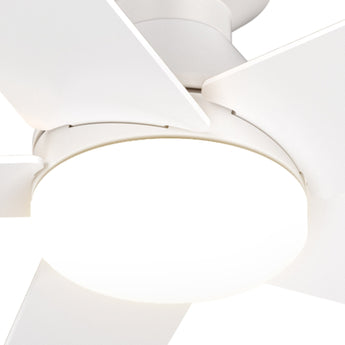 32" Low Profile Ceiling Fan with Light, 3CCT Dimmable, Remote, Flush Mount, Quiet – Indoor/Outdoor - 22