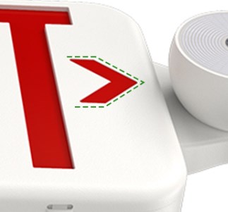 The detailed design of emergency exit lights: Removable Arrows Design
