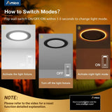 4 Inch Recessed LED Lighting With Night Light, Slim Design, Selectable CCT, 700 Lumens - 5