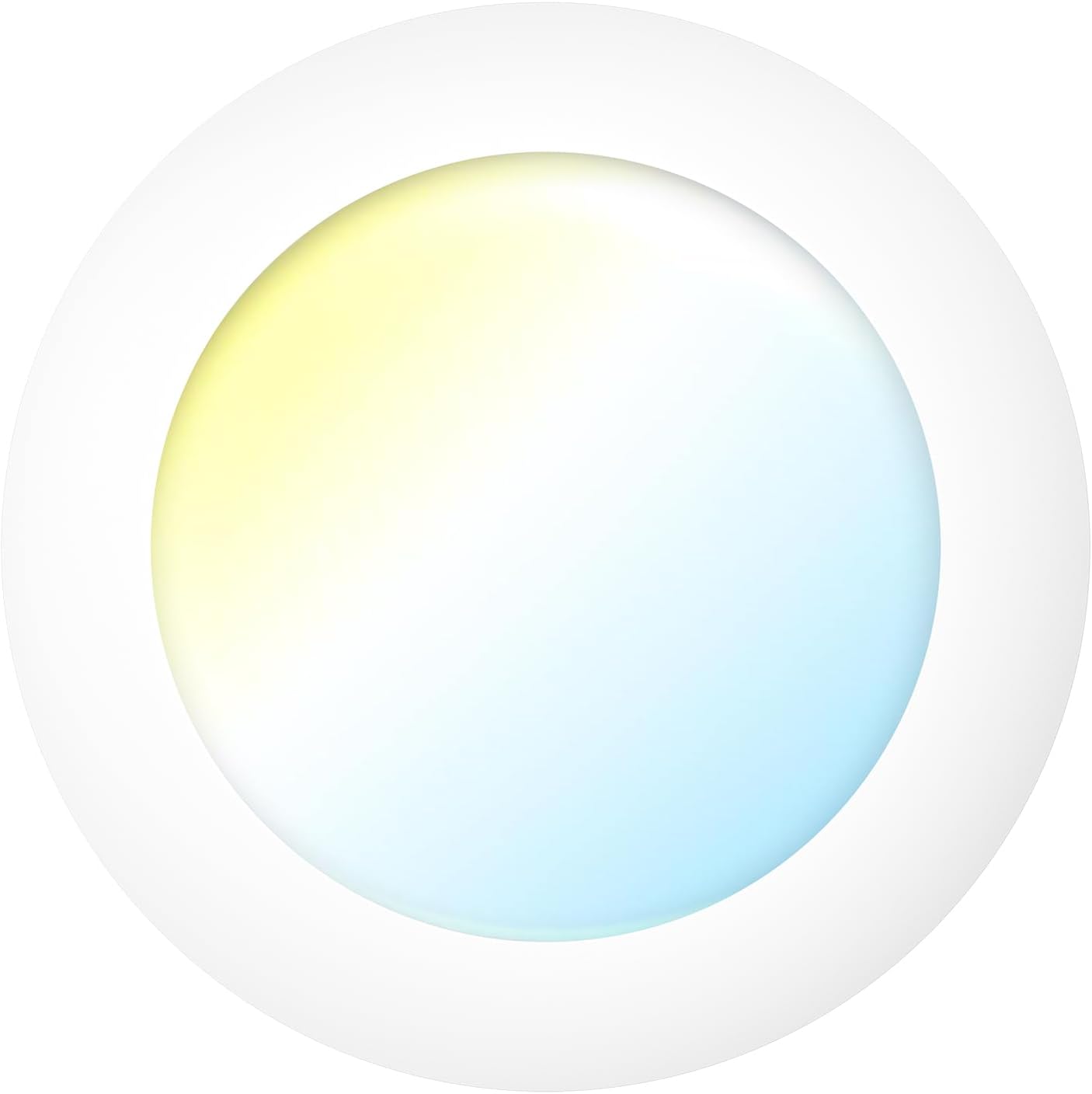 5/6 Inch LED Disk Lights,Flush Mount Ceiling Disc Light, Selectable CC ...