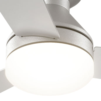 42" Low Profile Ceiling Fan with Light & Remote, Flush Mount, 3 - CCT Dimmable, Reversible & Noiseless, 4 Colors Available - 23