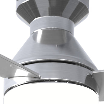 42" Low Profile Ceiling Fan with Light & Remote, Flush Mount, 3 - CCT Dimmable, Reversible & Noiseless, 4 Colors Available - 19