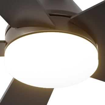 42" Low Profile Ceiling Fan with Light & Remote, Flush Mount, 3CCT Dimmable, Reversible, Quiet - 4