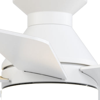 42" Low Profile Ceiling Fan with Light & Remote, Flush Mount, 3CCT Dimmable, Reversible, Quiet - 31