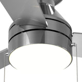 42" Low Profile Ceiling Fan with Light, Remote & Pull Chain, Flush Mount, 5CCT Dimmable, Reversible, Quiet - 16